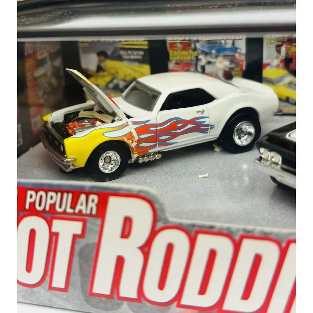 Hot Wheels 1998 Popular Hot Rodding Magazine 4 Car Set Muscle Car Series 3 New